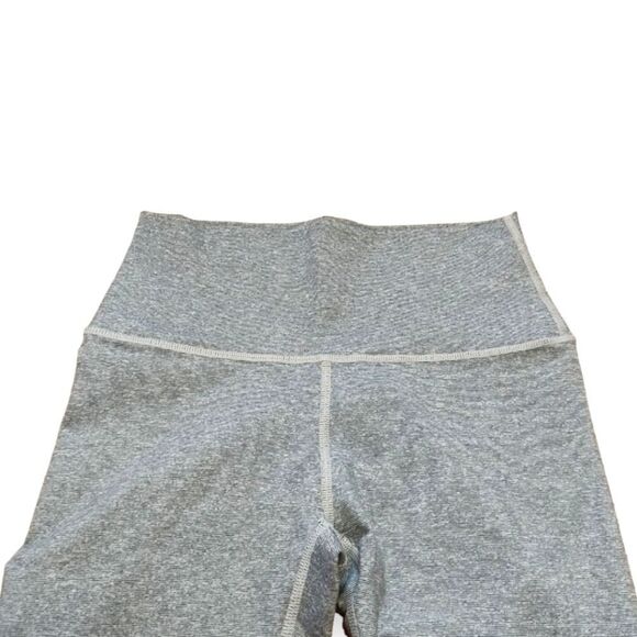 Aerie Ballet Lace Up Tie Grey Heathered Leggings NWOT US S - Picture 5 of 10